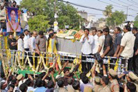 Shobha Nagi Reddy Funeral Photos